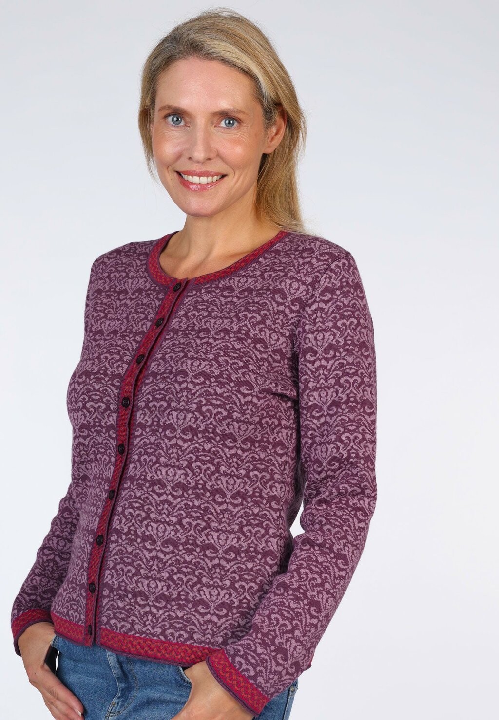 

Кардиган HEDIE Deerberg, цвет Berry