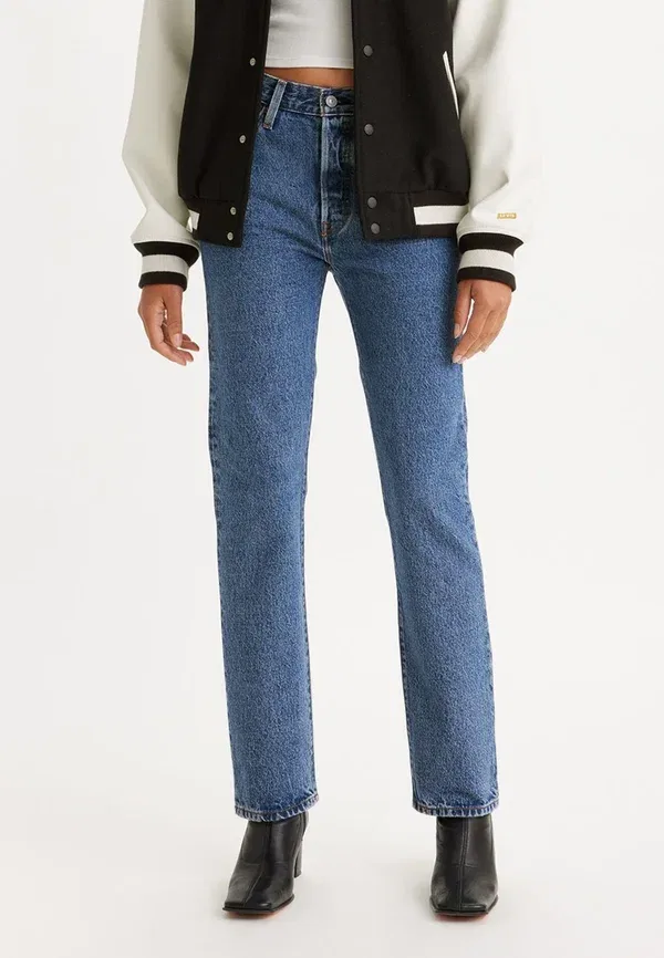 Джинсы женские прямые Levi's 501, цвет крик камня