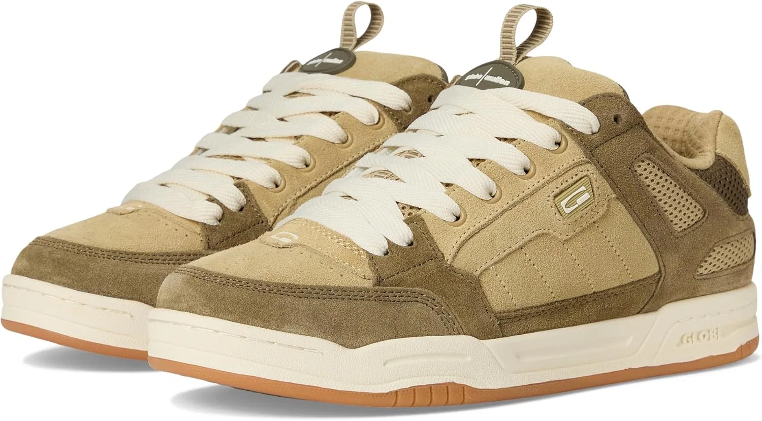 Кроссовки для скейтбординга Globe Tilt Prime, цвет Olive/Sand/Mullen