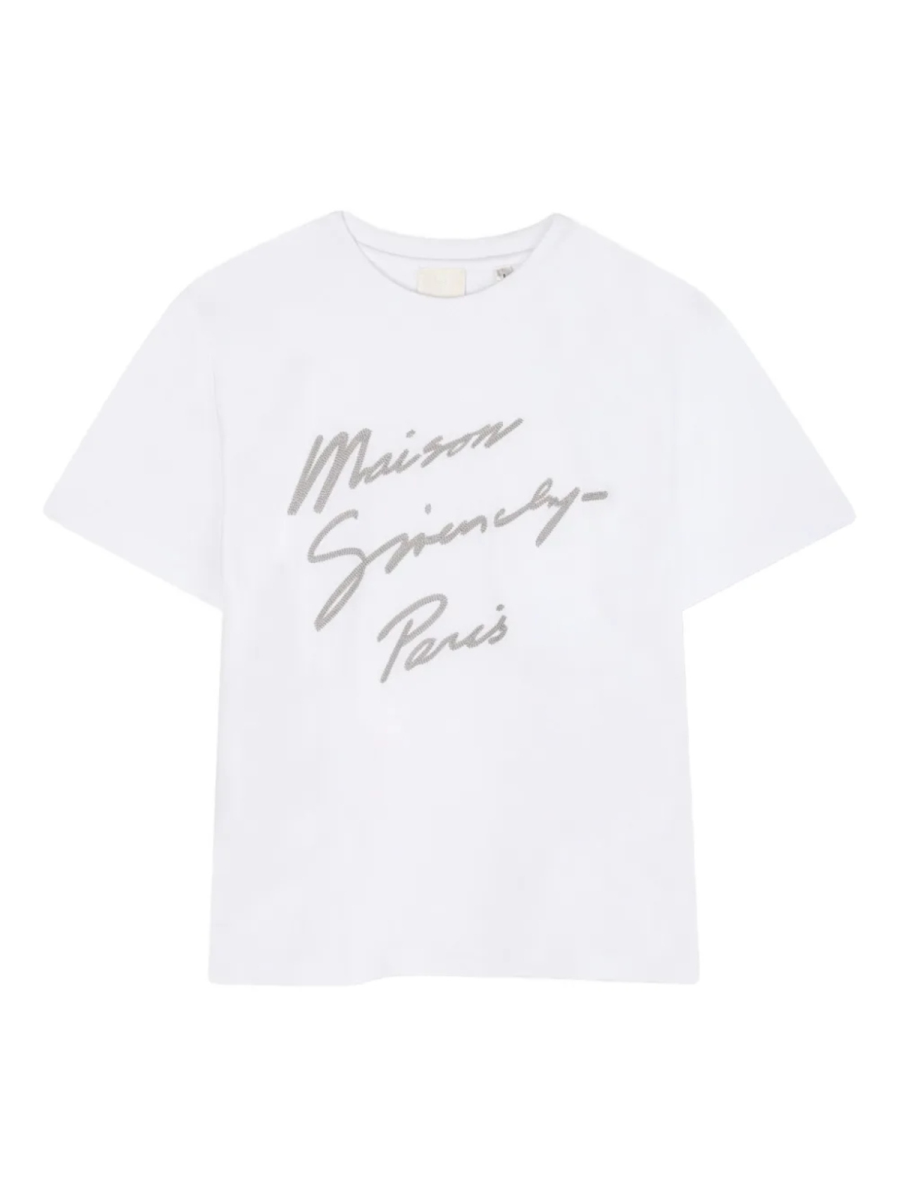 

Футболка с текстовым принтом Givenchy Kids, белый