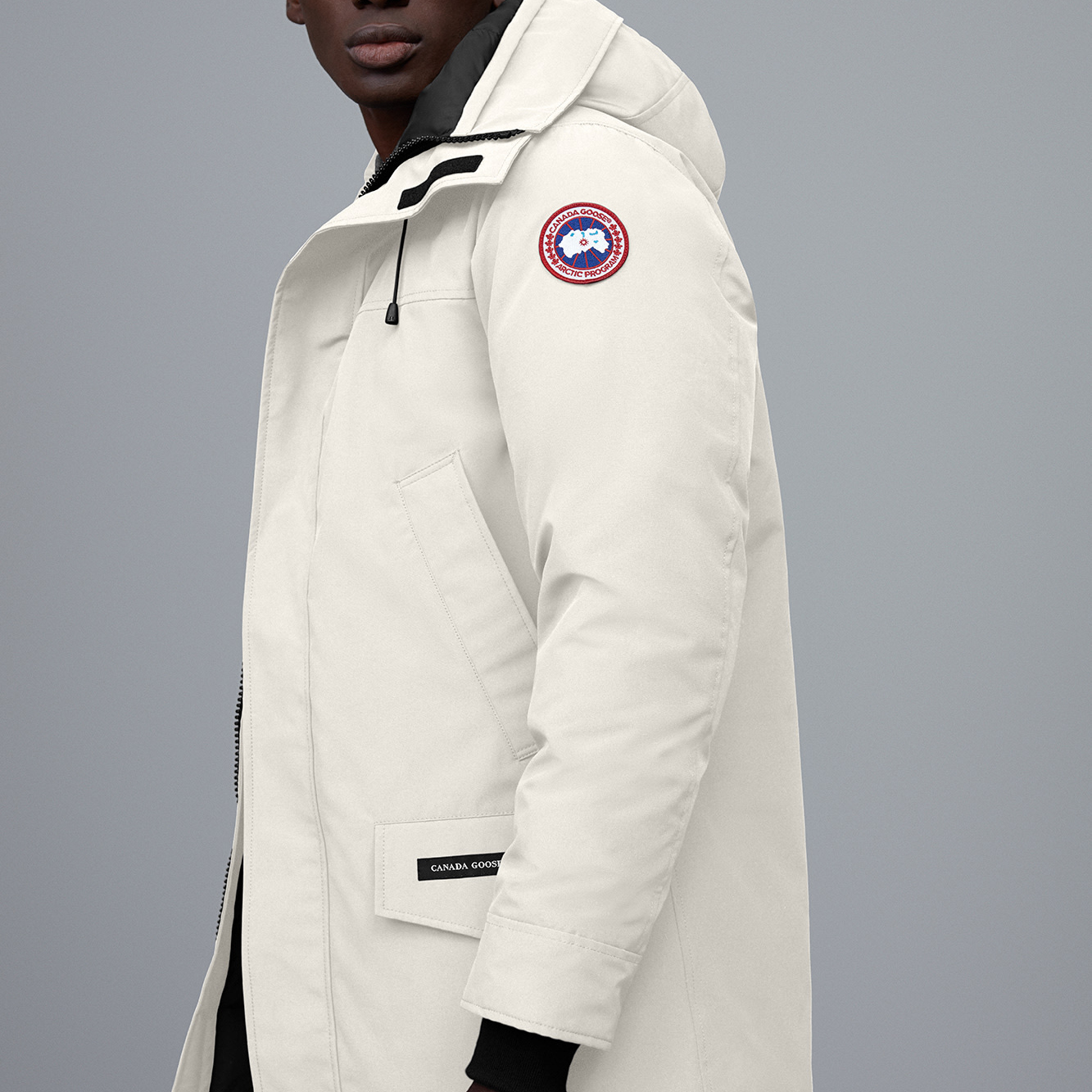Куртка Langford Down зимняя мужская Dawn White Canada Goose — фото 4