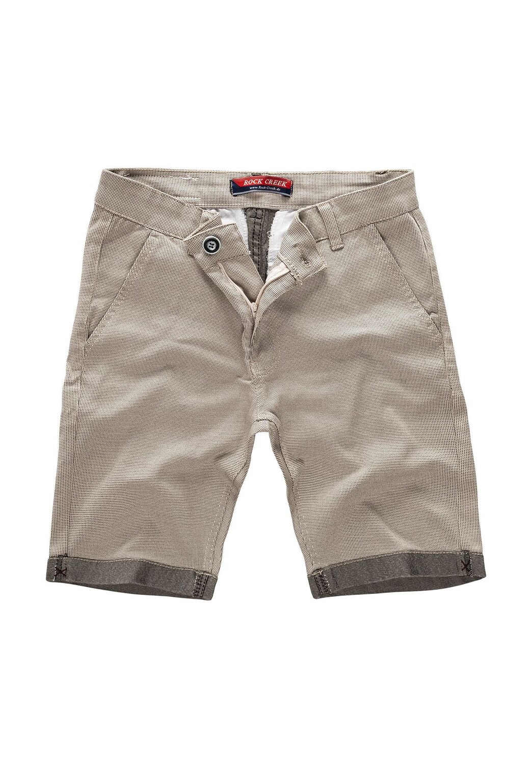 

Шорты Chino Stretch Slim Fit Rock Creek, бежевый