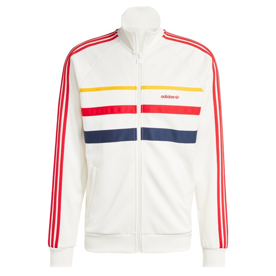 

Толстовка с капюшоном на молнии ADIDAS ORIGINALS The First, белый