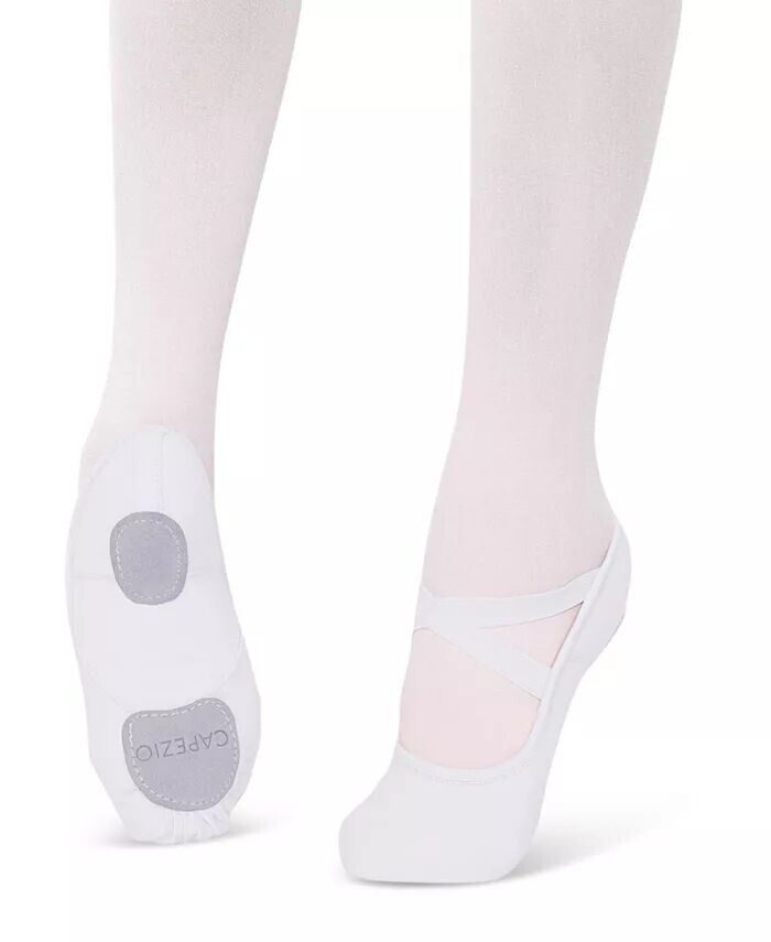 

Балетки Hanami для маленьких девочек Capezio, белый