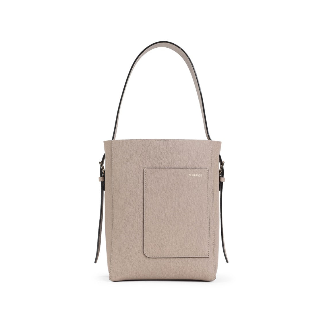 

Sahara Calf Leather Small Bucket Bag - Кожаная маленькая сумка-ведро Sahara из телячьей кожи Valextra, Neutrals