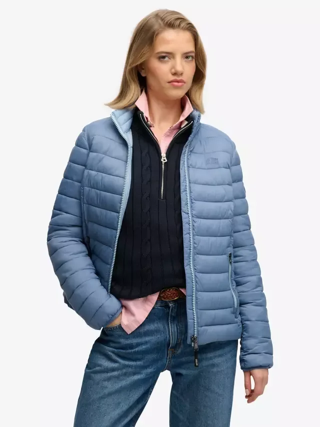 Утепленная куртка Fuji Lite Superdry, Tidal Blue