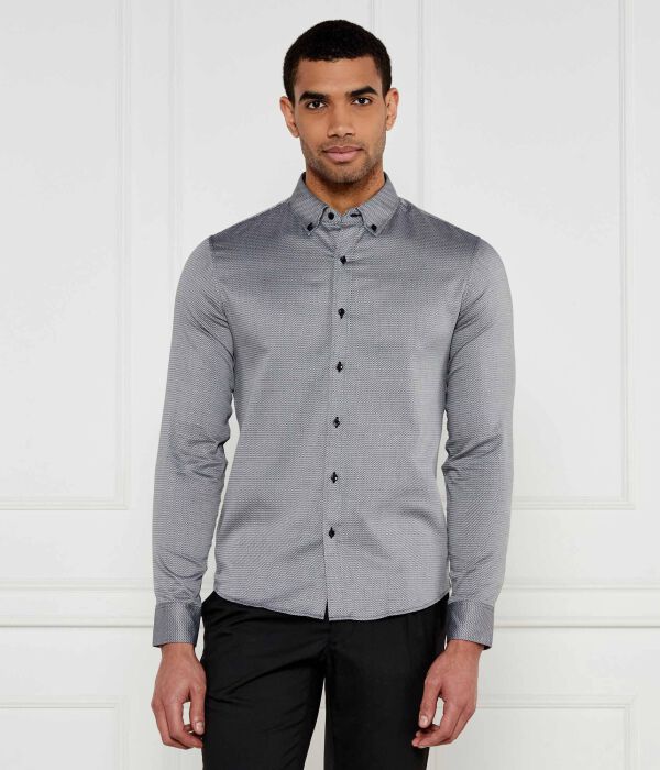 

Рубашка Michael Kors Slim Fit, серый
