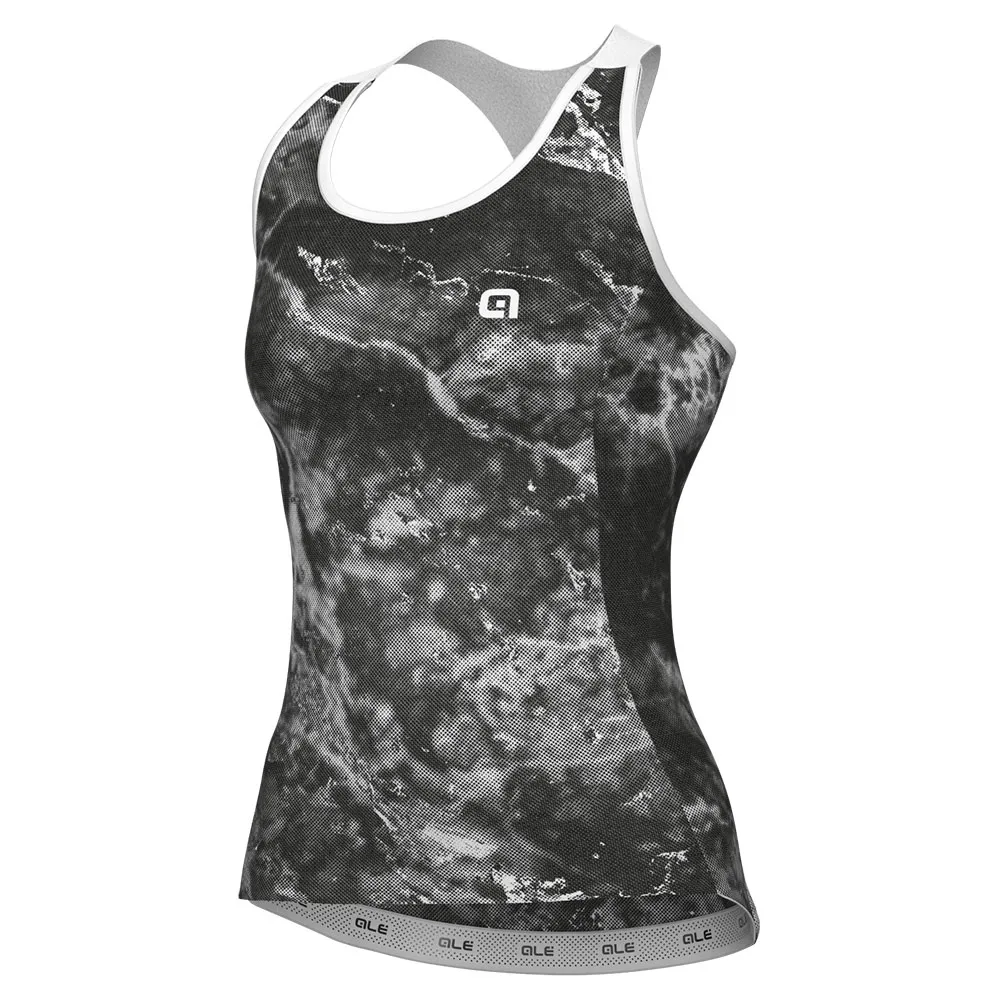 

Спортивный топ Alé Pragma Marble, черный