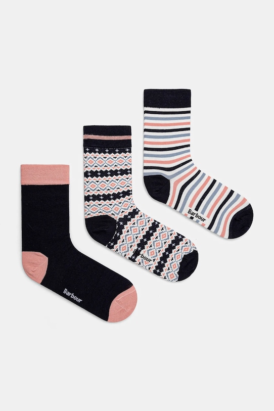 

Носки 3 пары Barbour, темно-синий