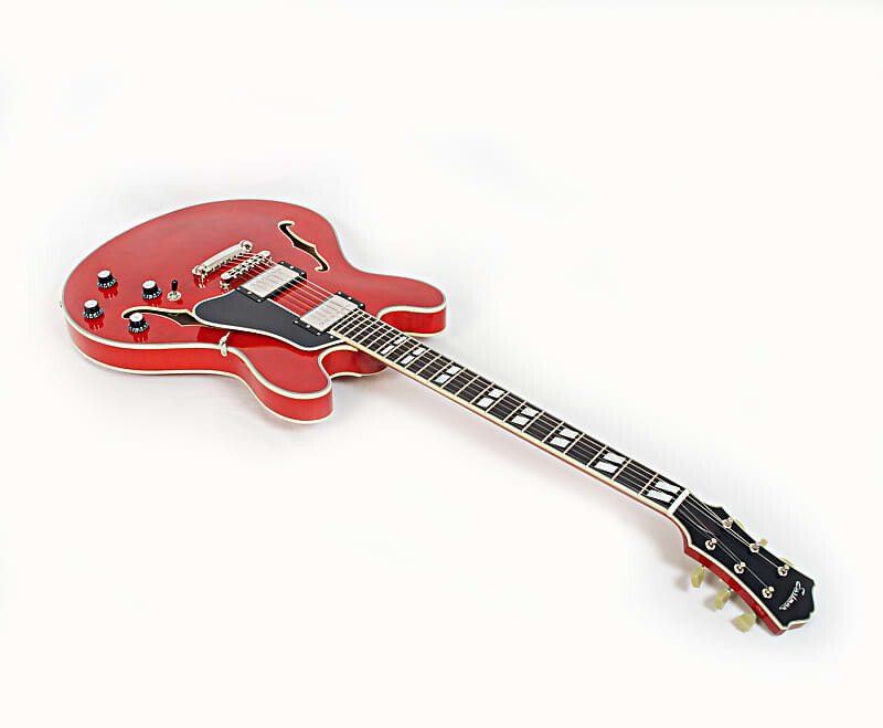 

Электрогитара Eastman T486-RD Deluxe Trans Red 16" Thinline Hollowbody With Hard Case #02151 @ LA Guitar Sales