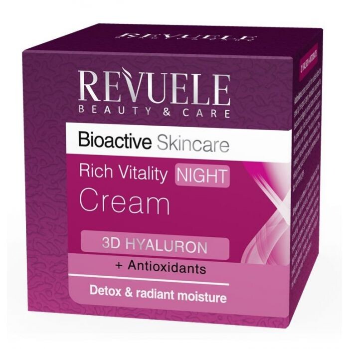 

Ночной крем Rich Vitality Crema de noche Revuele, 50 ml