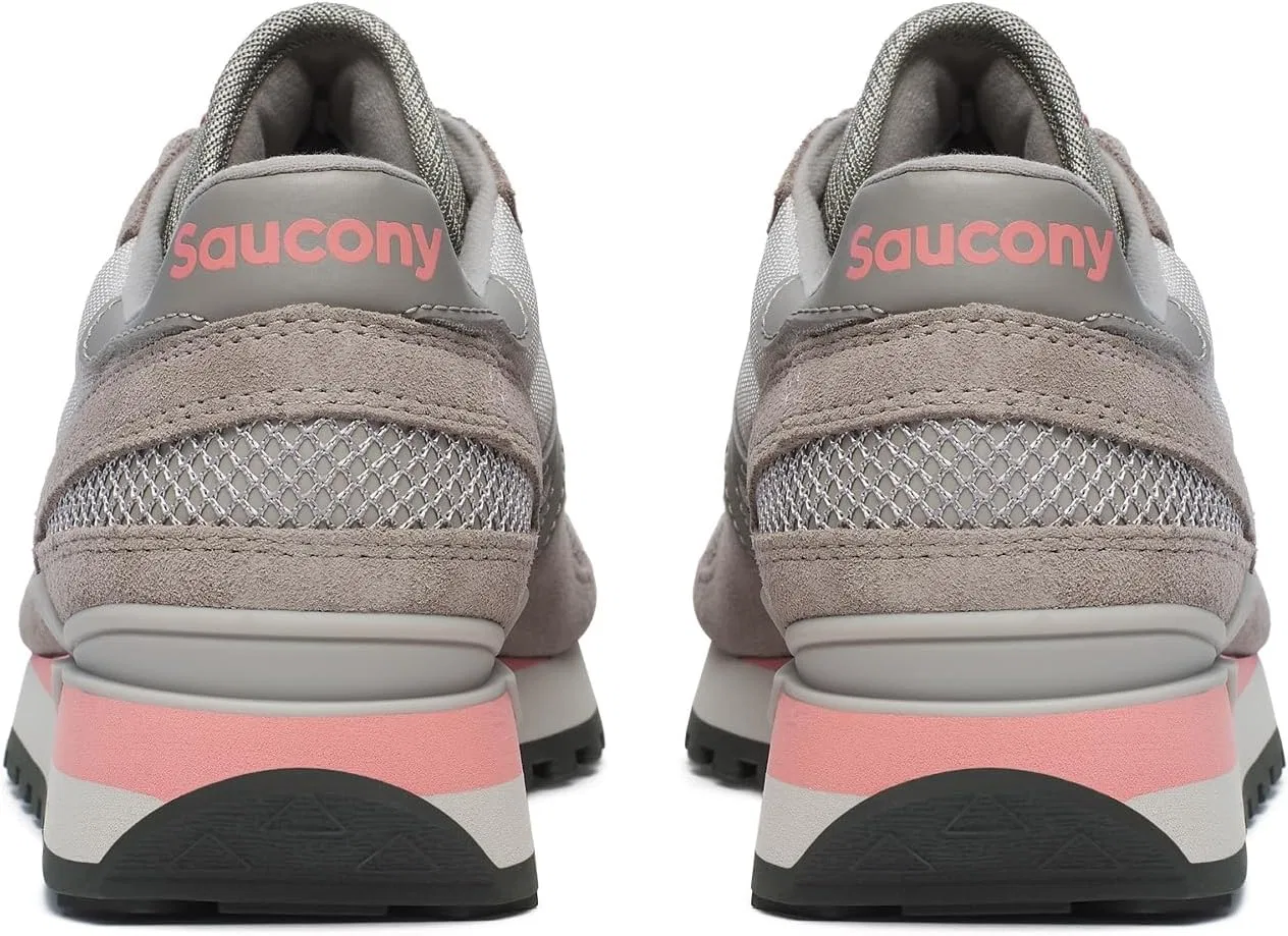 Кроссовки Saucony серые Original Shadow — фото 4