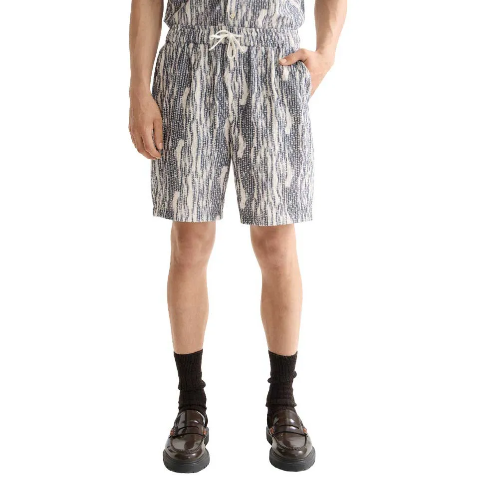 

Шорты Scotch & Soda Fave2 Jacquard Blend Regular Fit shorts, серый