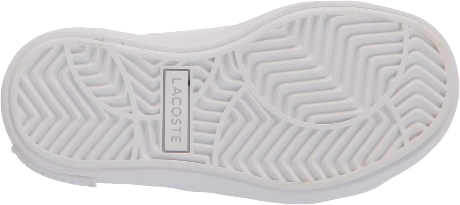 Кроссовки Lacoste Powercourt для мальчиков, белый/синий — фото 4