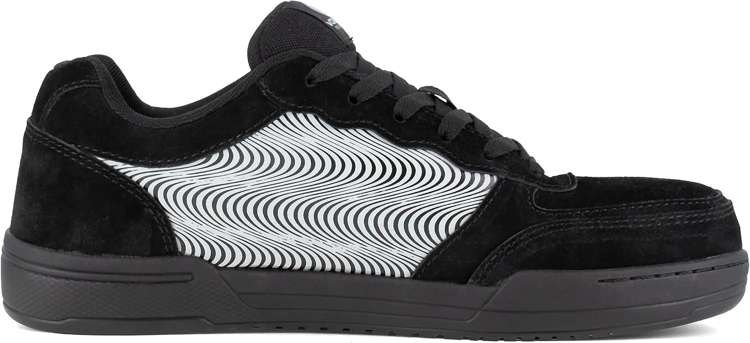 Мужские рабочие ботинки Volcom Hybrid Composite Toe с низким носком, черный — фото 2