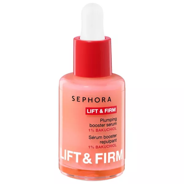 

Lift & firm — сыворотка-бустер для придания упругости с бакучиолом Sephora Collection