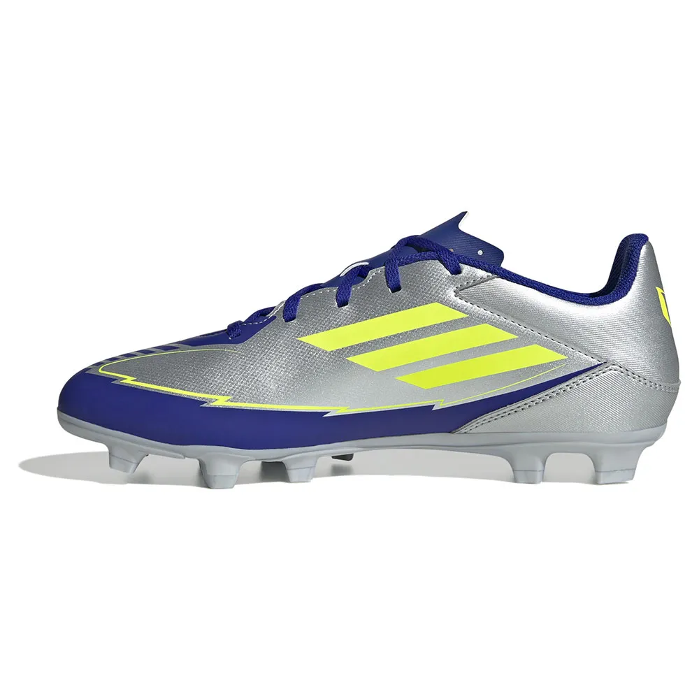 Футбольные бутсы adidas F50 Club Messi FG/MG, серебряный — фото 3