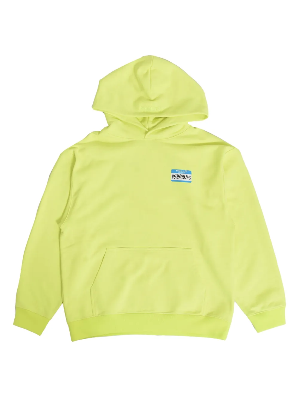 

Худи с логотипом Vetements Kids, желтый