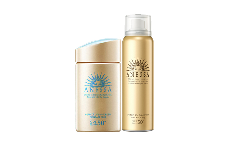 

ANESSA Маленький золотой флакон спрей для защиты от солнца unisex