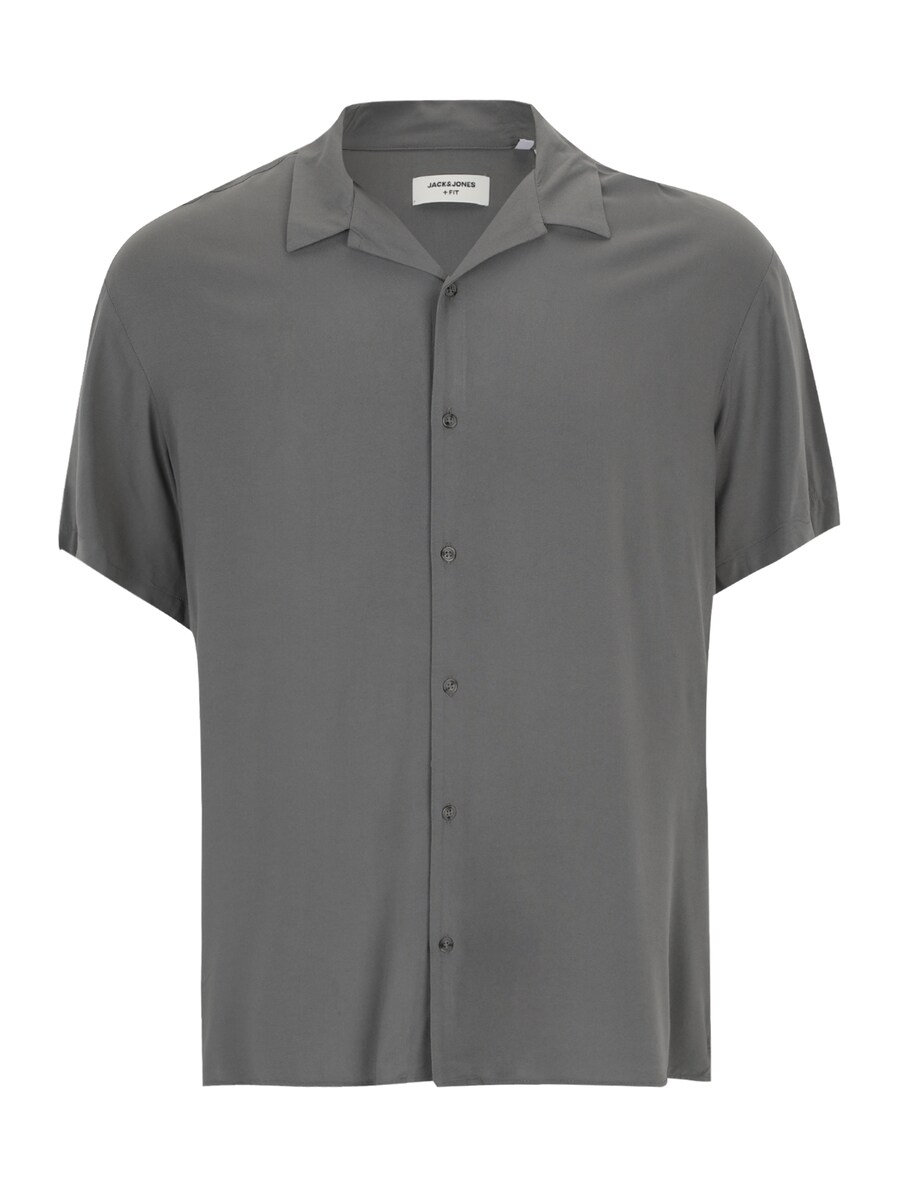 

Рубашка на пуговицах Comfort fit Jack & Jones Plus JJEJeff, серый