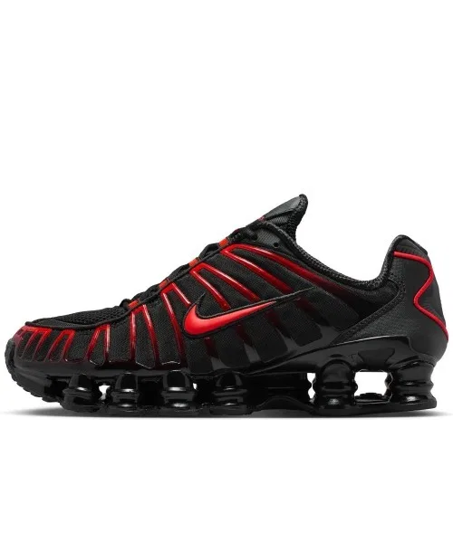 Мужские кроссовки NIKE Shox TL чёрные — фото 2