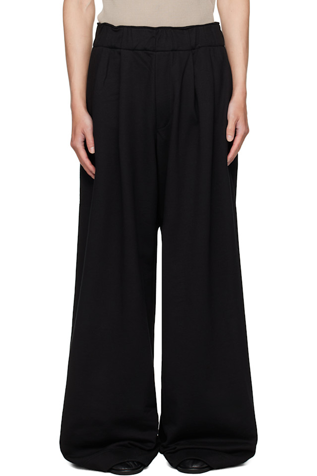 

Складчатые спортивные штаны Dries Van Noten, черный