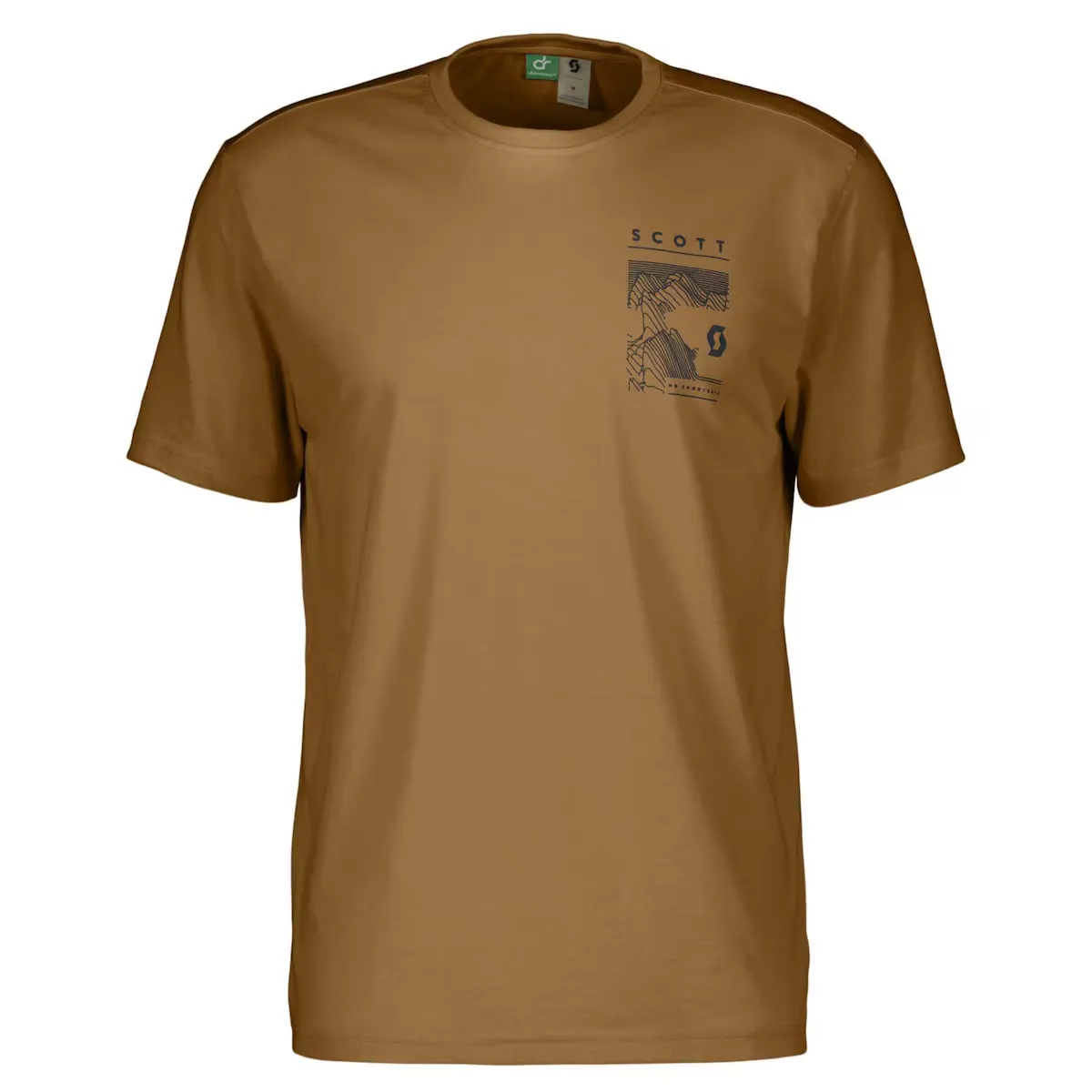 

Футболка Scott Men's DEFINED DRI SS Mountain, коричневый