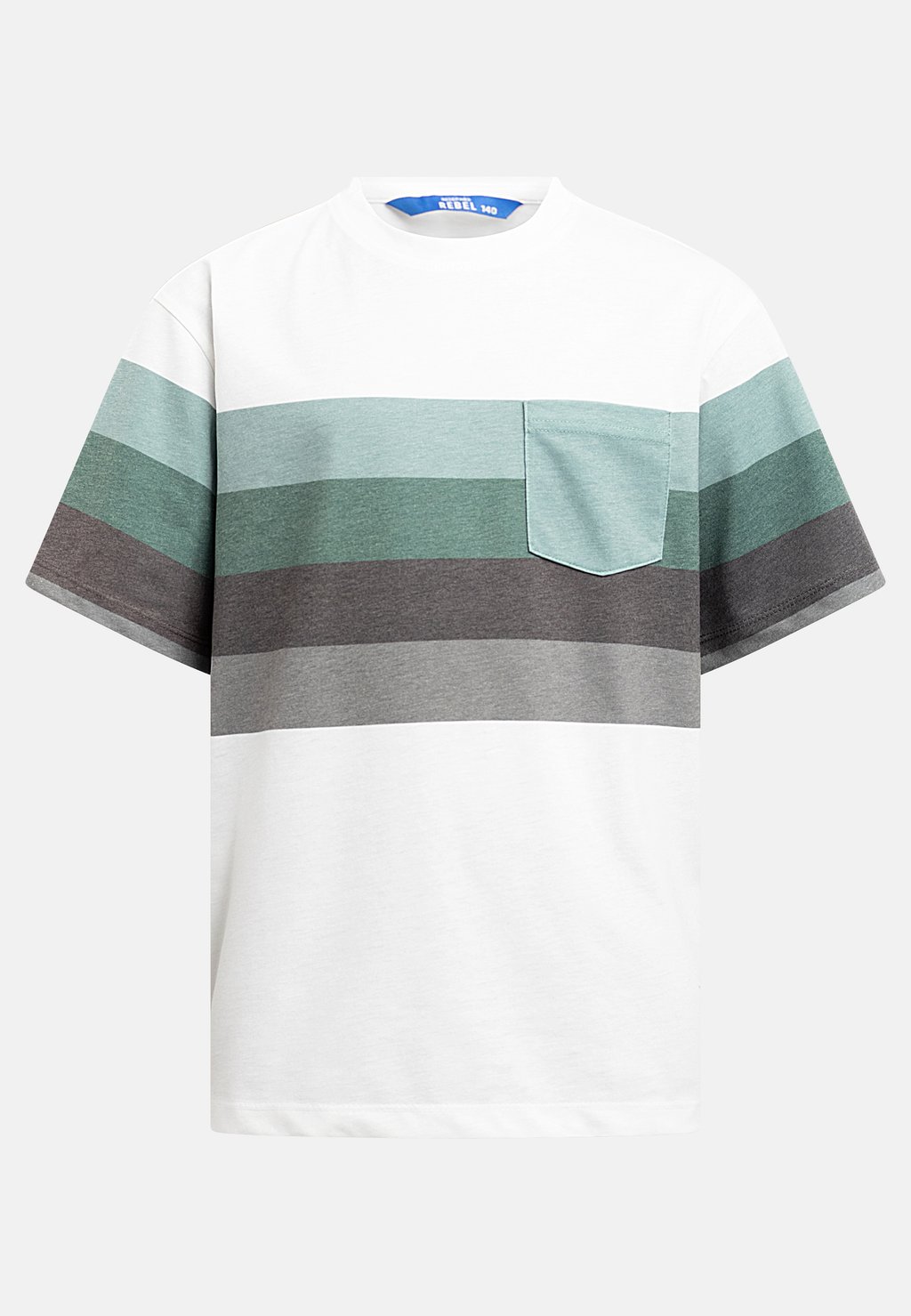 Футболка с принтом TEARON TEE BOXY FIT Redefined Rebel, зеленый — фото 4