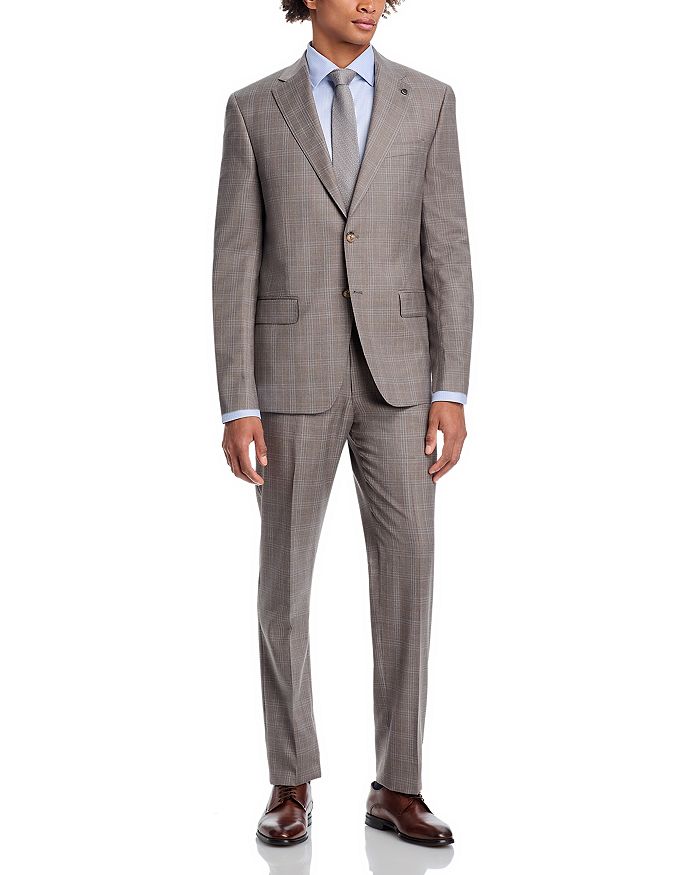 

Костюм в клетку New York Plaid Regular Fit Hart Schaffner Marx, серый