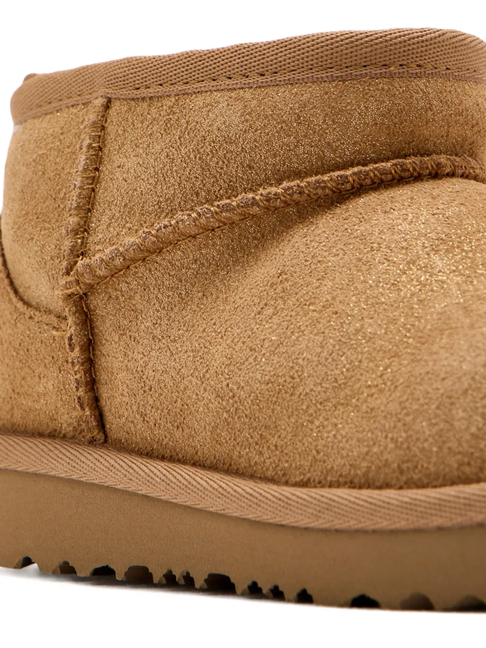 Ультра-мини классические замшевые ботинки Ugg Kids, коричневый — фото 4