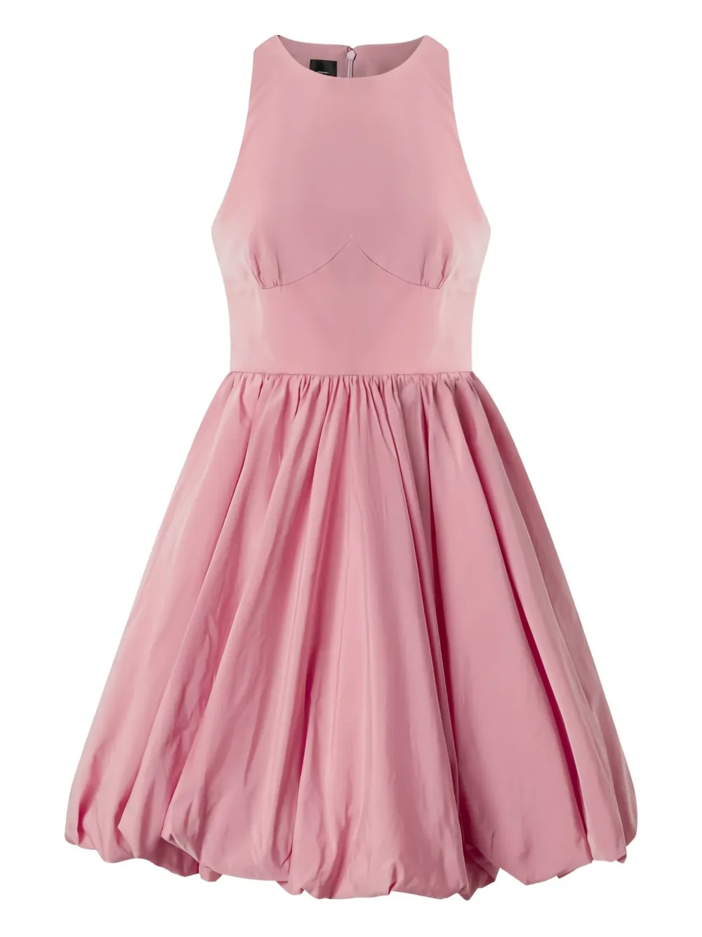 

Платье мини с круглым вырезом Pinko, розовый