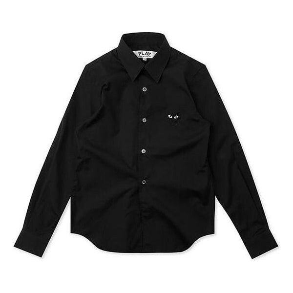 

Рубашка black emblem button down 'black' Comme Des Garcons Play, черный