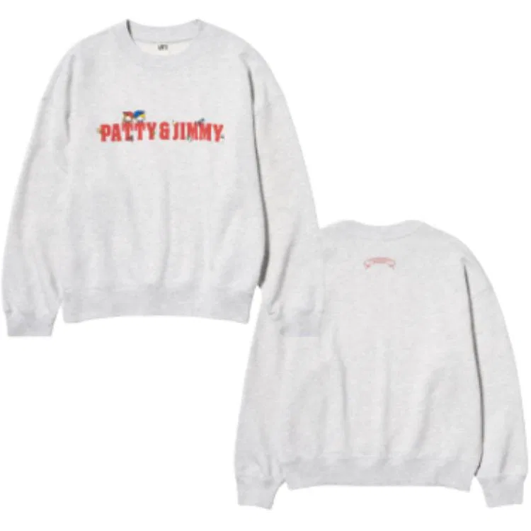 Свитшот Sanrio UNIQLO серый — фото 4