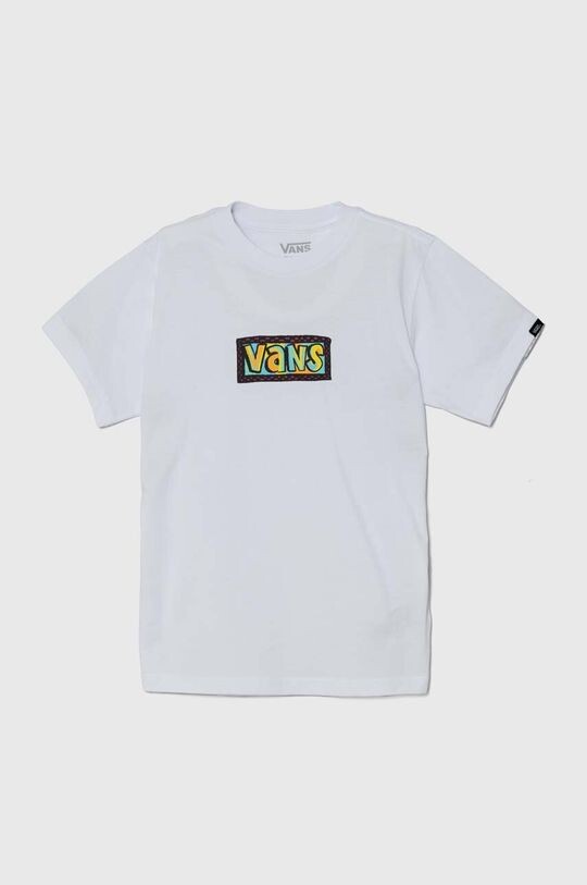 

Детская футболка из хлопка Scribble Vans, белый