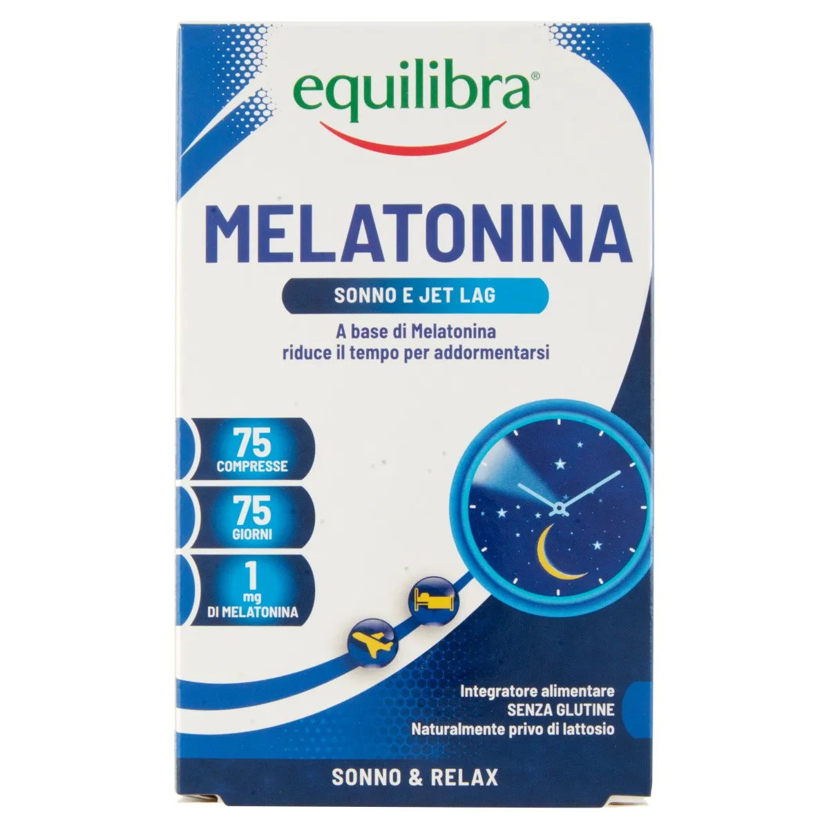 

Equilibra Melatonin 75 таблеток для релаксации и ночного отдыха