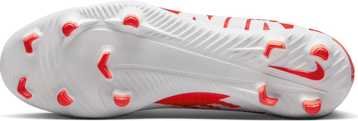 Мужские кроссовки Nike Vapor 15 Club Fg/Mg, Bright Crimson Red White Black — фото 2
