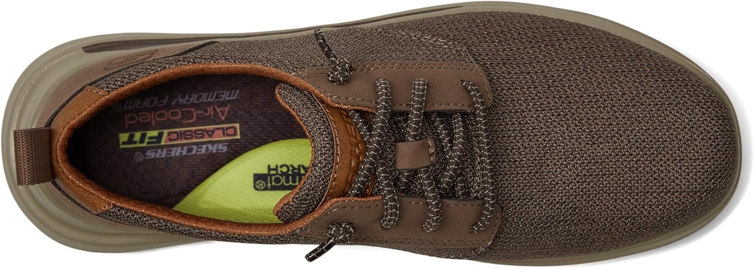Мужские кроссовки Skechers Proven-Gladwin, коричневый — фото 2