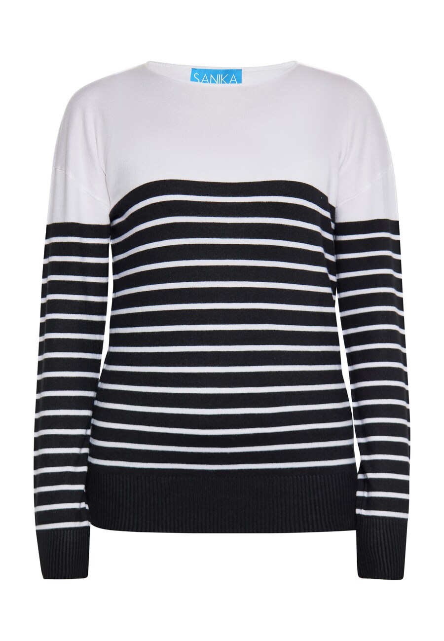 

Тонкий вязаный свитер SANIKA Sweater, черный