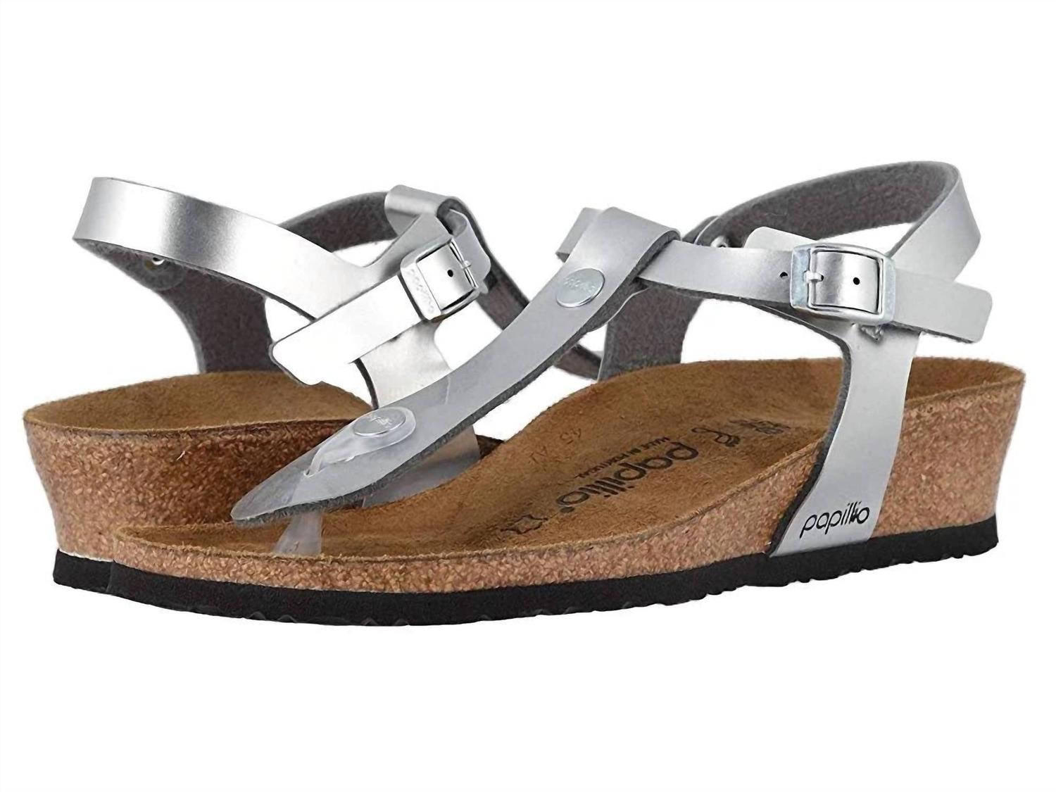 Women's Ashley Sandal In Silver Birkenstock