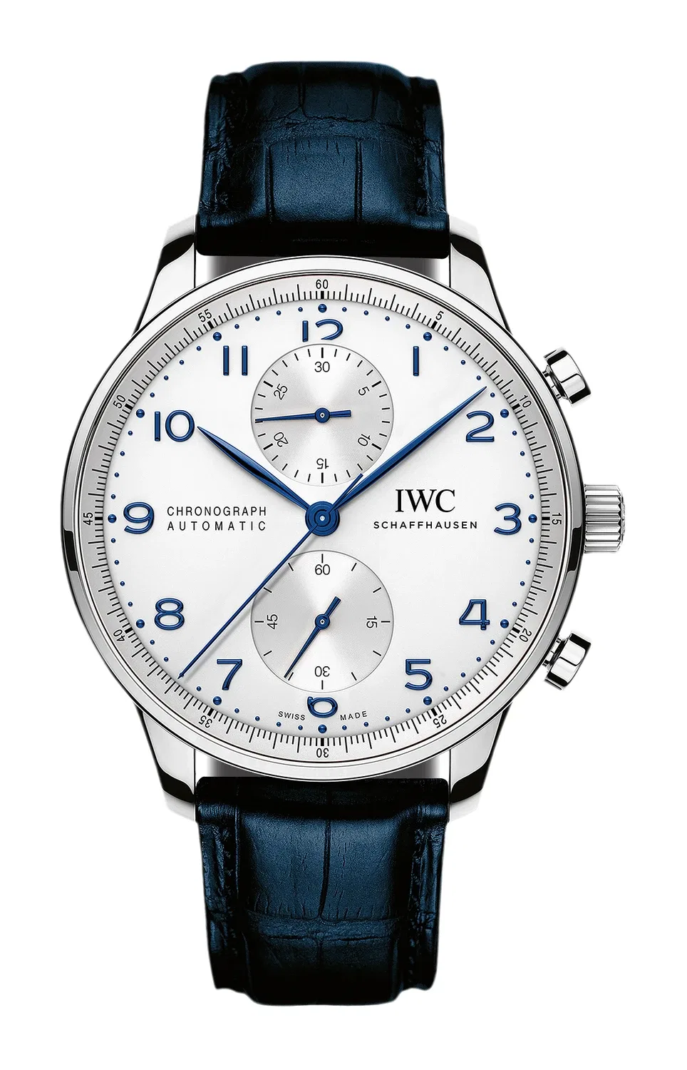 Португезер Хронограф - IW371605 IWC SCHAFFHAUSEN, черный