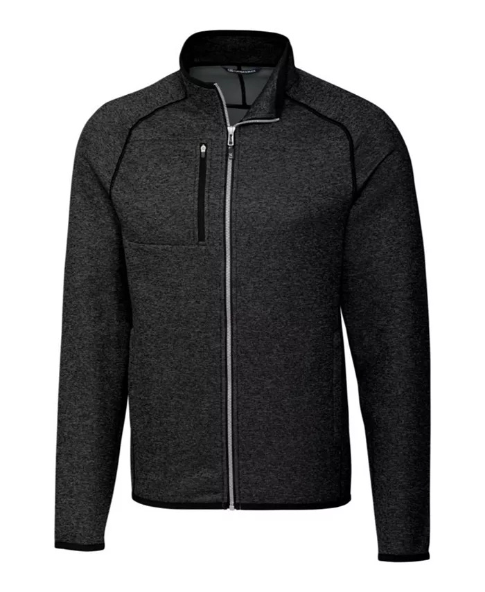 

Мужская вязаная куртка на молнии Mainsail Cutter & Buck, серый