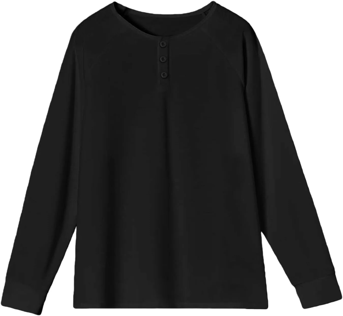Мужская футболка Henley с длинным рукавом Muscle Fit для тренировок — фото 4