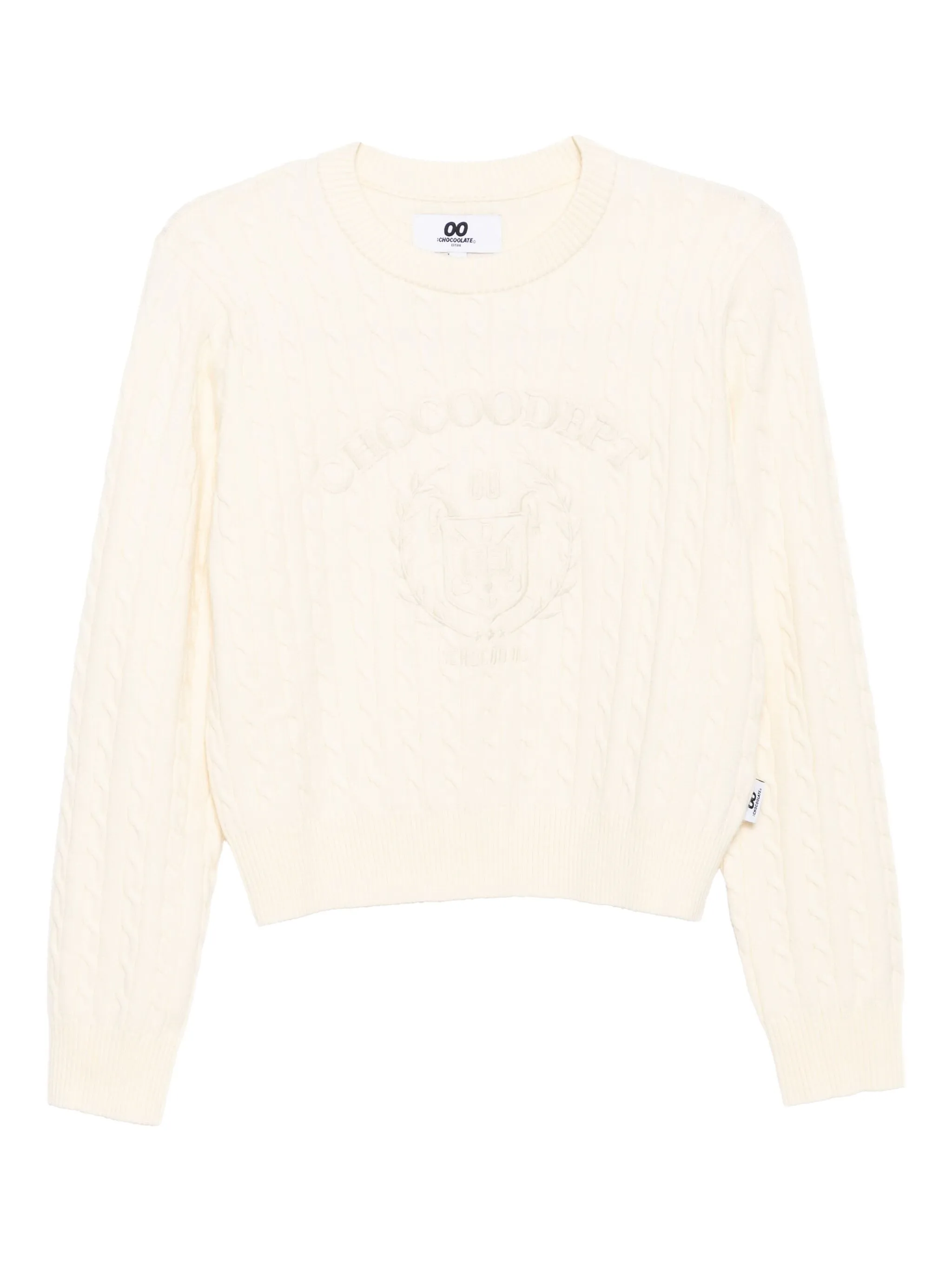 

Джемпер с вышитым логотипом Chocoolate, нейтральный