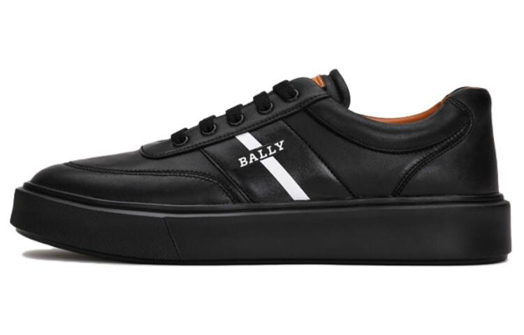 

Кроссовки BALLY Skateboarding Shoes Men Low-top Black, черный