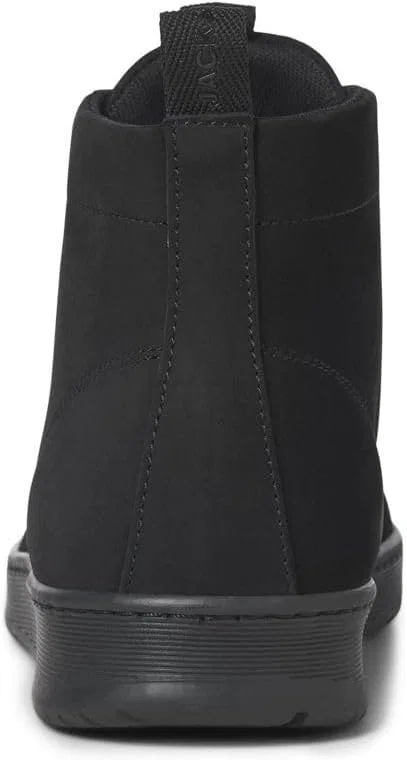 Мужские ботинки JACK & JONES Jfwarnott из нубука до щиколотки, Charcoal — фото 3
