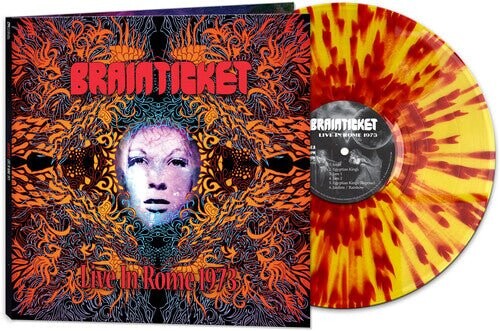 

Виниловая пластинка Brainticket - Live In Rome 1973 - Red/Yellow Splatter