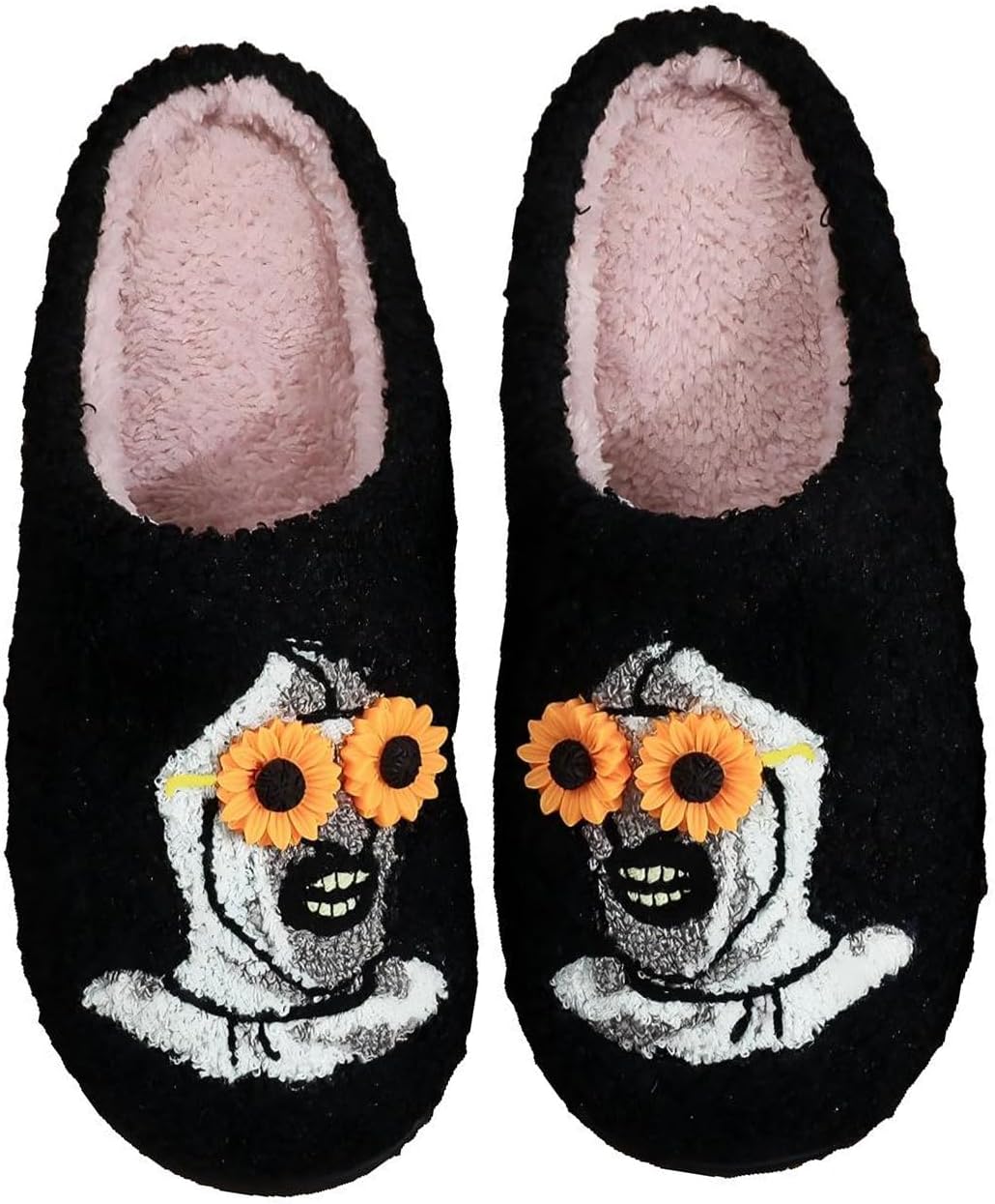 

Пушистые тапочки для женщин, мужские теплые уютные мягкие пушистые тапочки из пены с эффектом памяти, домашние тапочки с надеваниями, домашние тапочки для дома и на улице Wiretran, Chrysanthemum Eyes