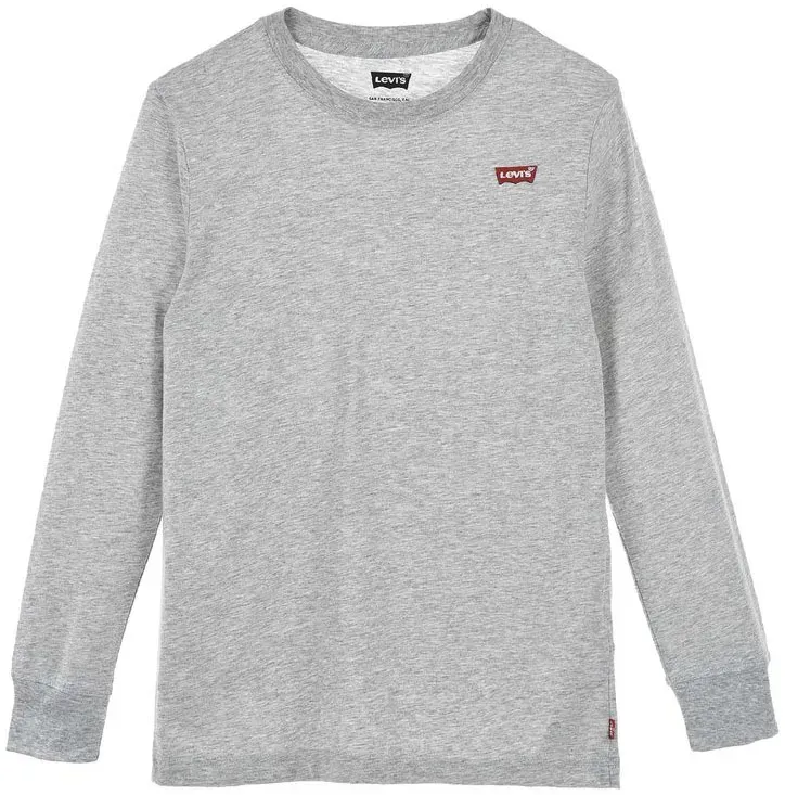 Детская рубашка с длинными рукавами Levi's "LVB LS GRAPHIC TEE SHIRT", для МАЛЬЧИКОВ Levi'S Kids, серый — фото 3
