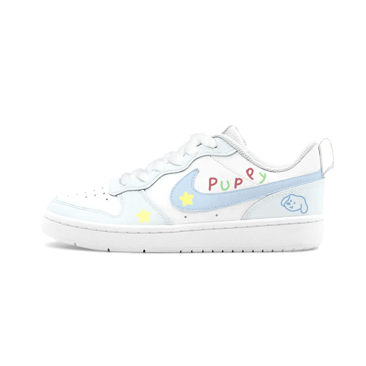 

Кроссовки Court Borough Big Fish Manufacturing, Maris Sal Soft Cheese Leather, устойчивые к истиранию, дышащие, низкие Nike, синий