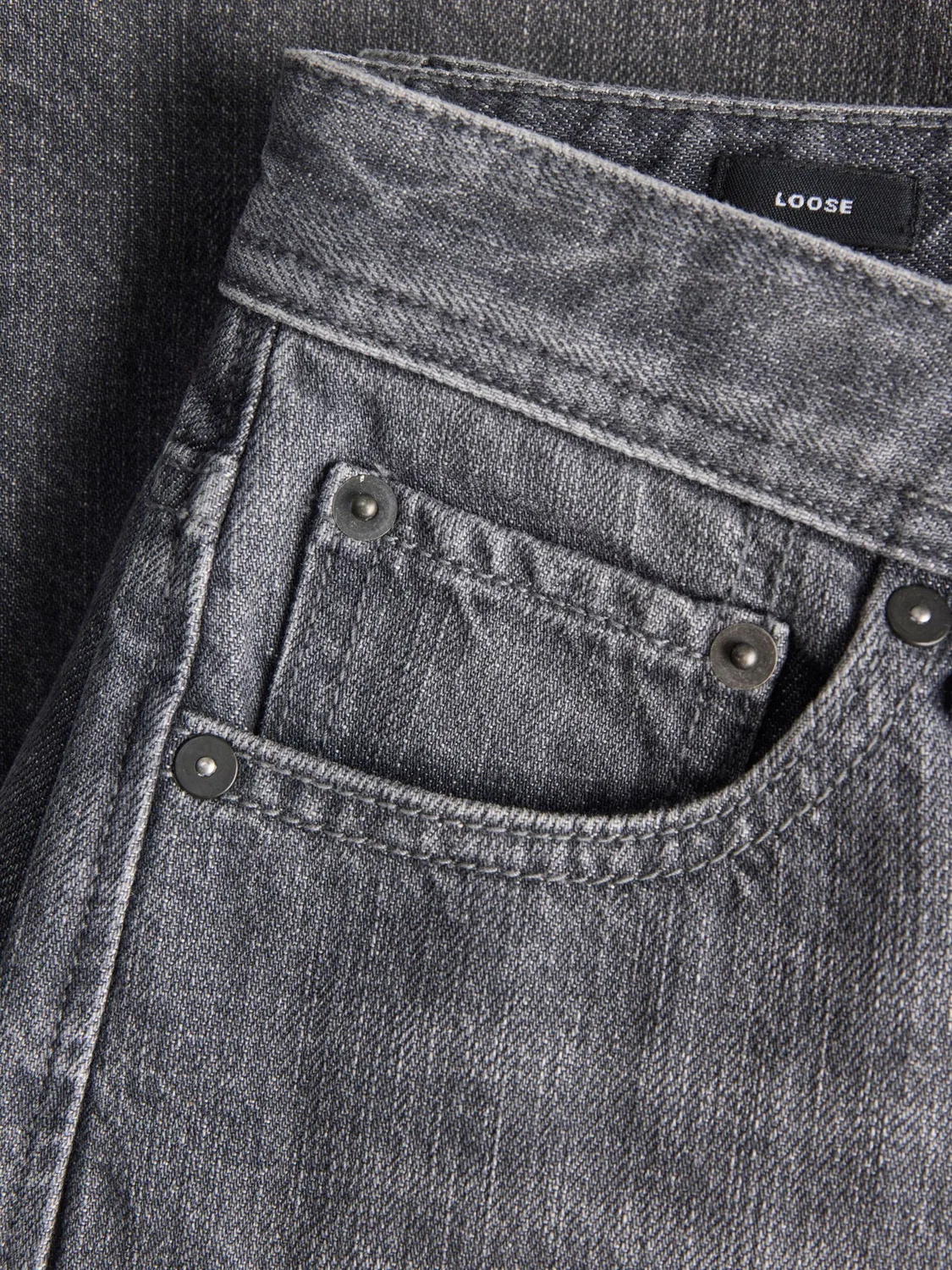 Джинсы свободного кроя Jack & Jones Junior, Grey Denim — фото 4